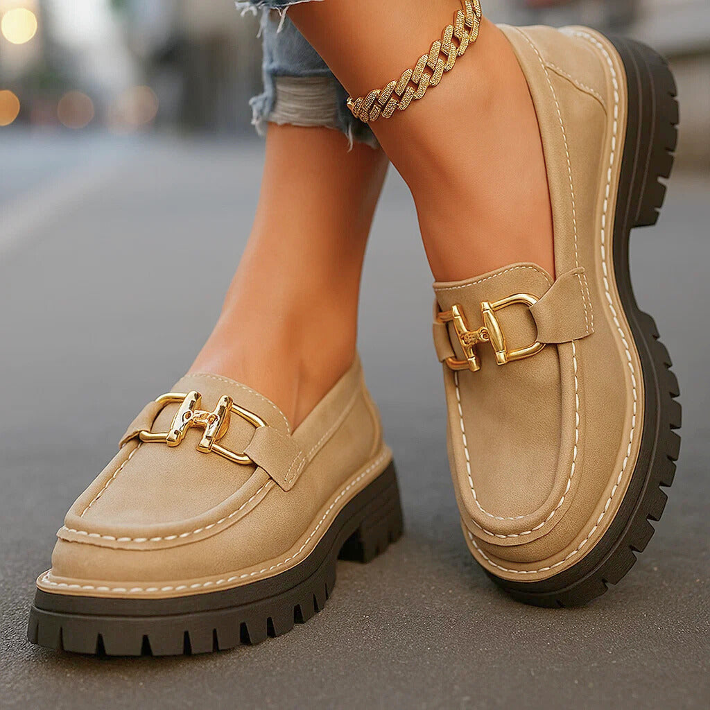 ISLA MONROE PLATFORM-LOAFERS