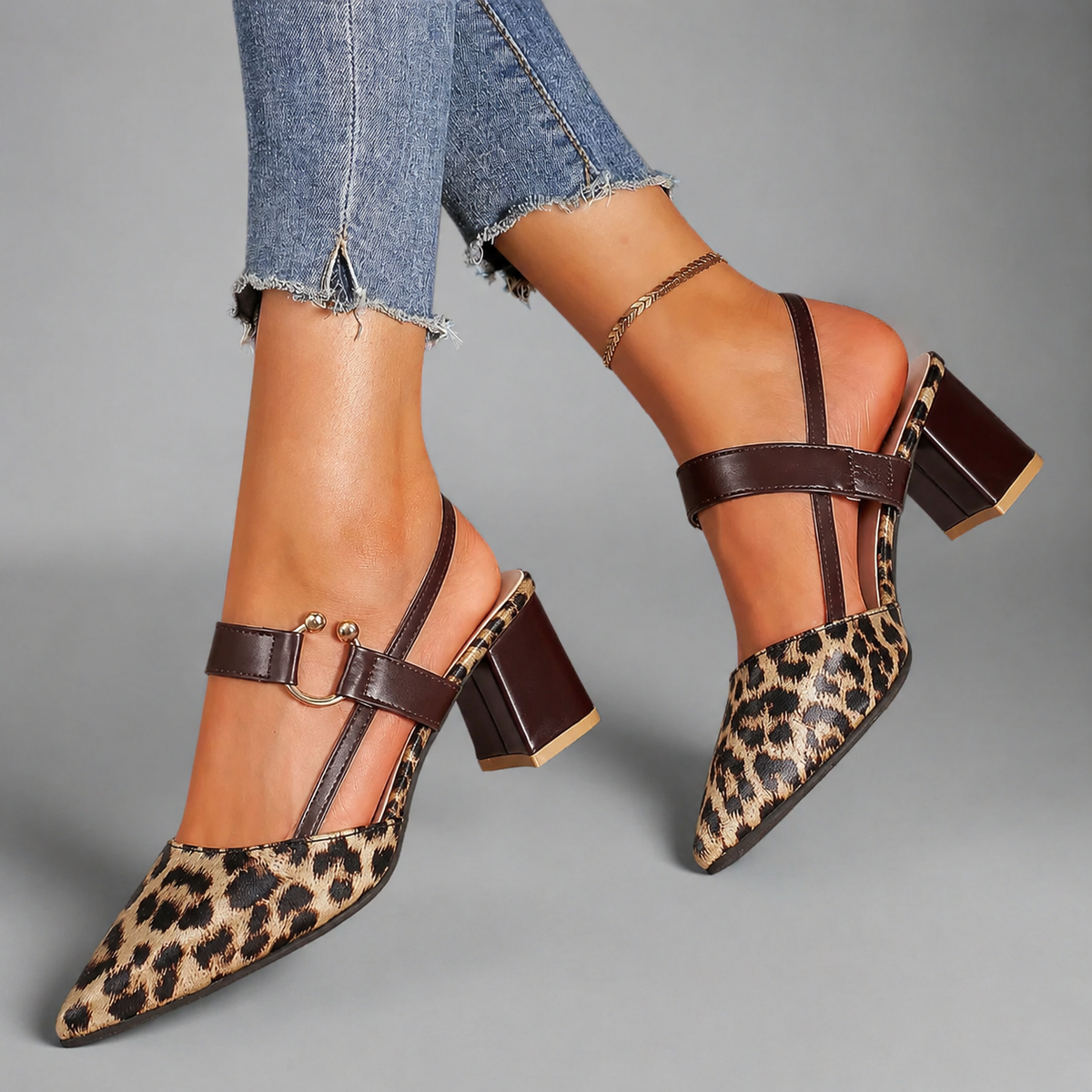 AVALINA GRACE LEOPARDKLACKAR