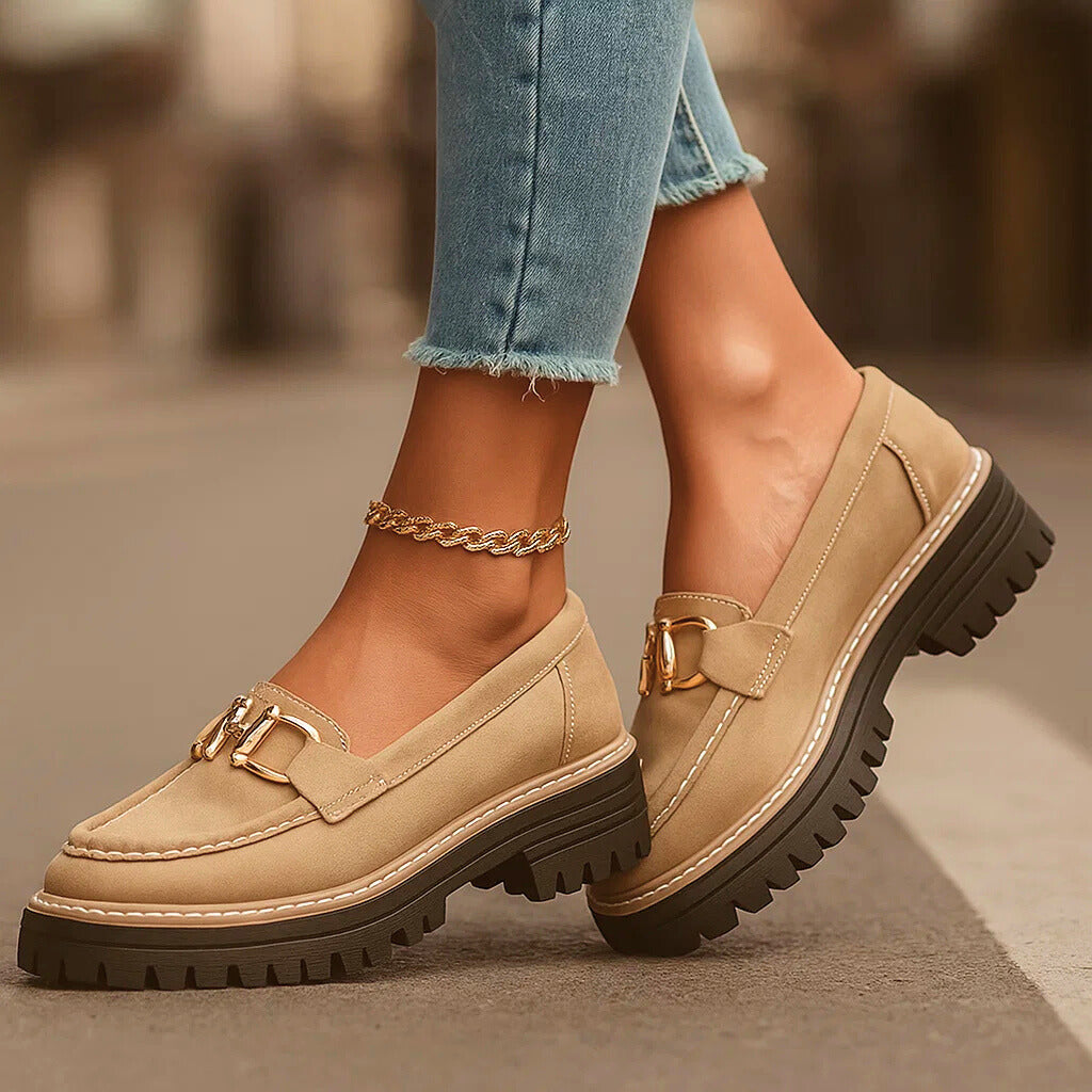 ISLA MONROE PLATFORM-LOAFERS