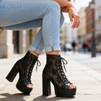 LILIANA LACE-UP PLATÅSKOR