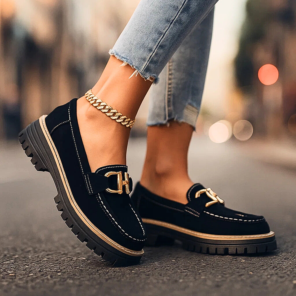 ISLA MONROE PLATFORM-LOAFERS