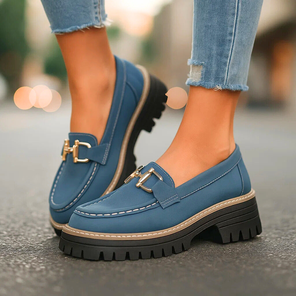 ISLA MONROE PLATFORM-LOAFERS