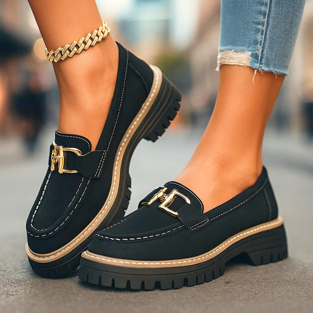 ISLA MONROE PLATFORM-LOAFERS