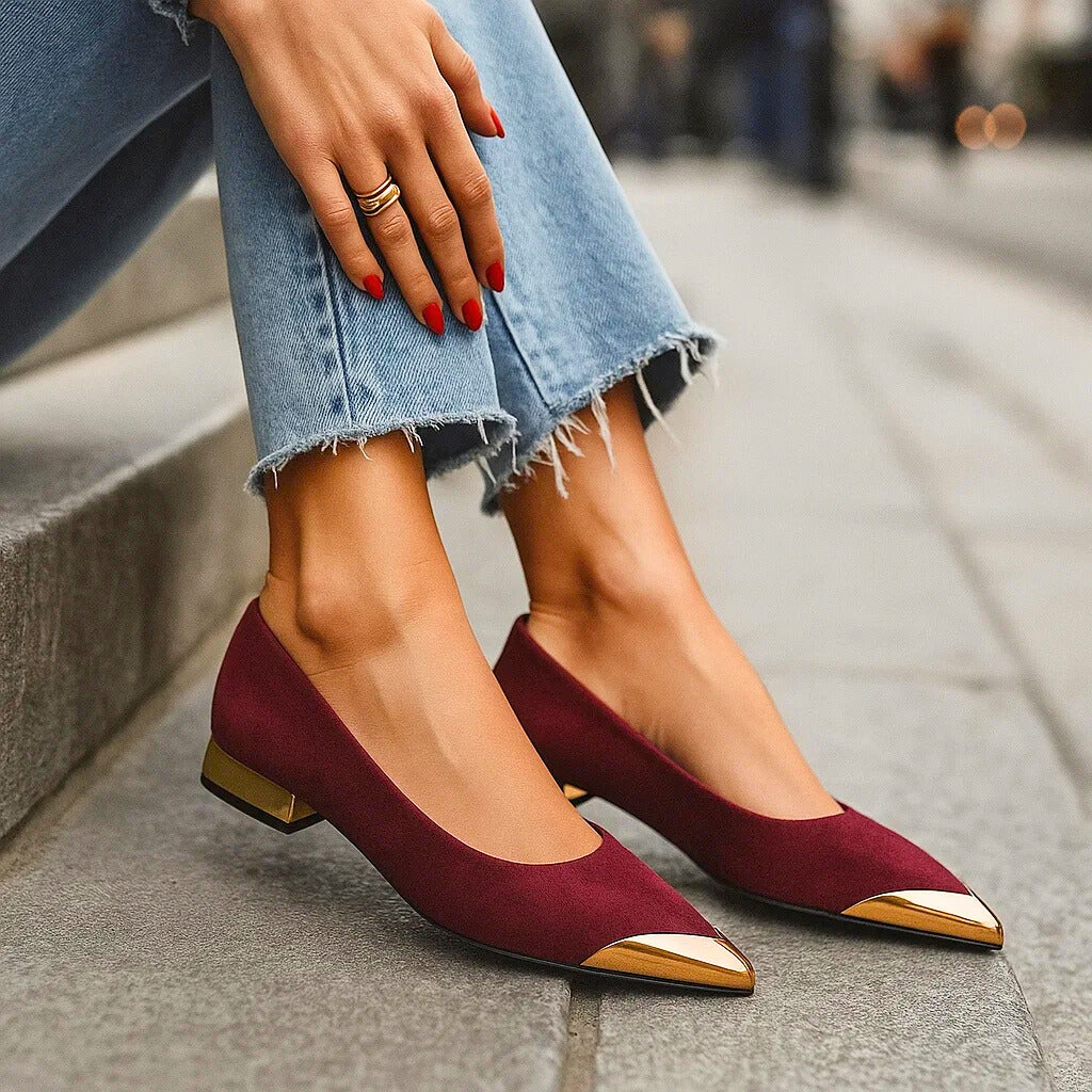 AVELINE GOLD-POINT PLATTA SKOR