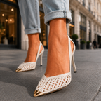 VALENCIA GOLDTIP HEELS