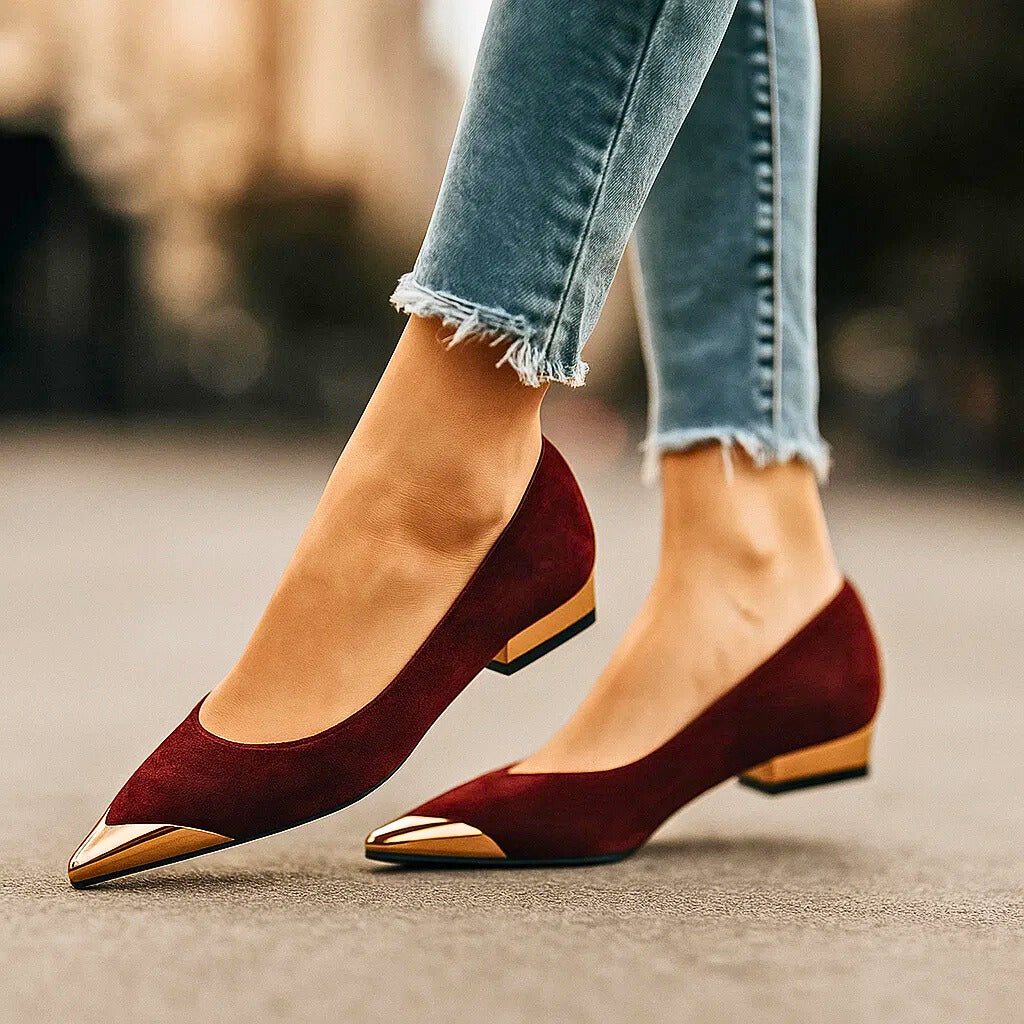 AVELINE GOLD-POINT PLATTA SKOR