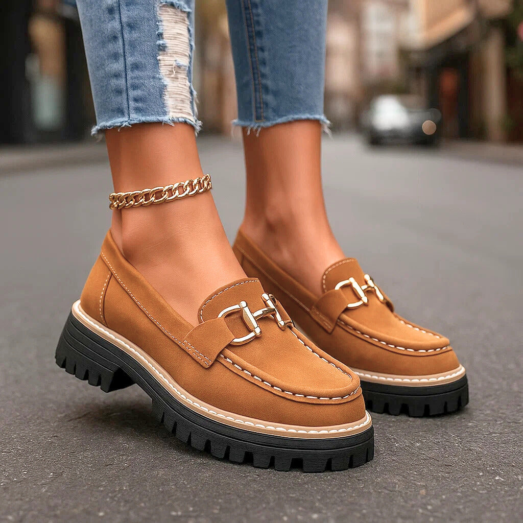 ISLA MONROE PLATFORM-LOAFERS