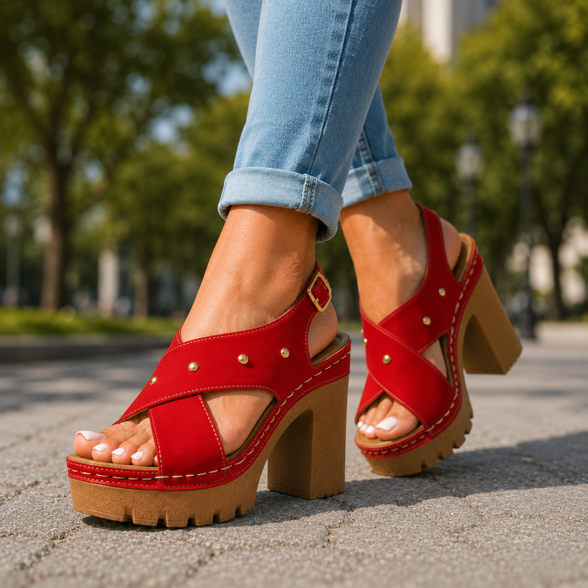 MARLISE RETRO HEELS
