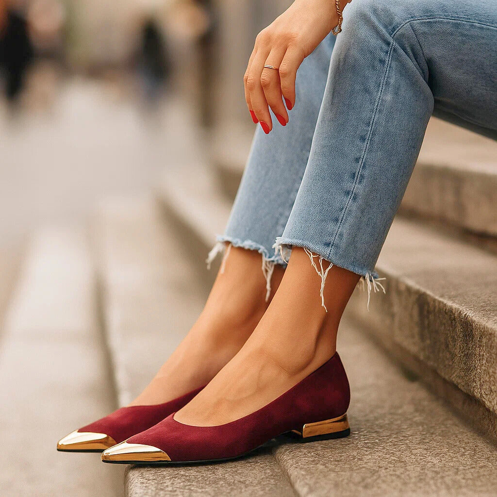 AVELINE GOLD-POINT PLATTA SKOR