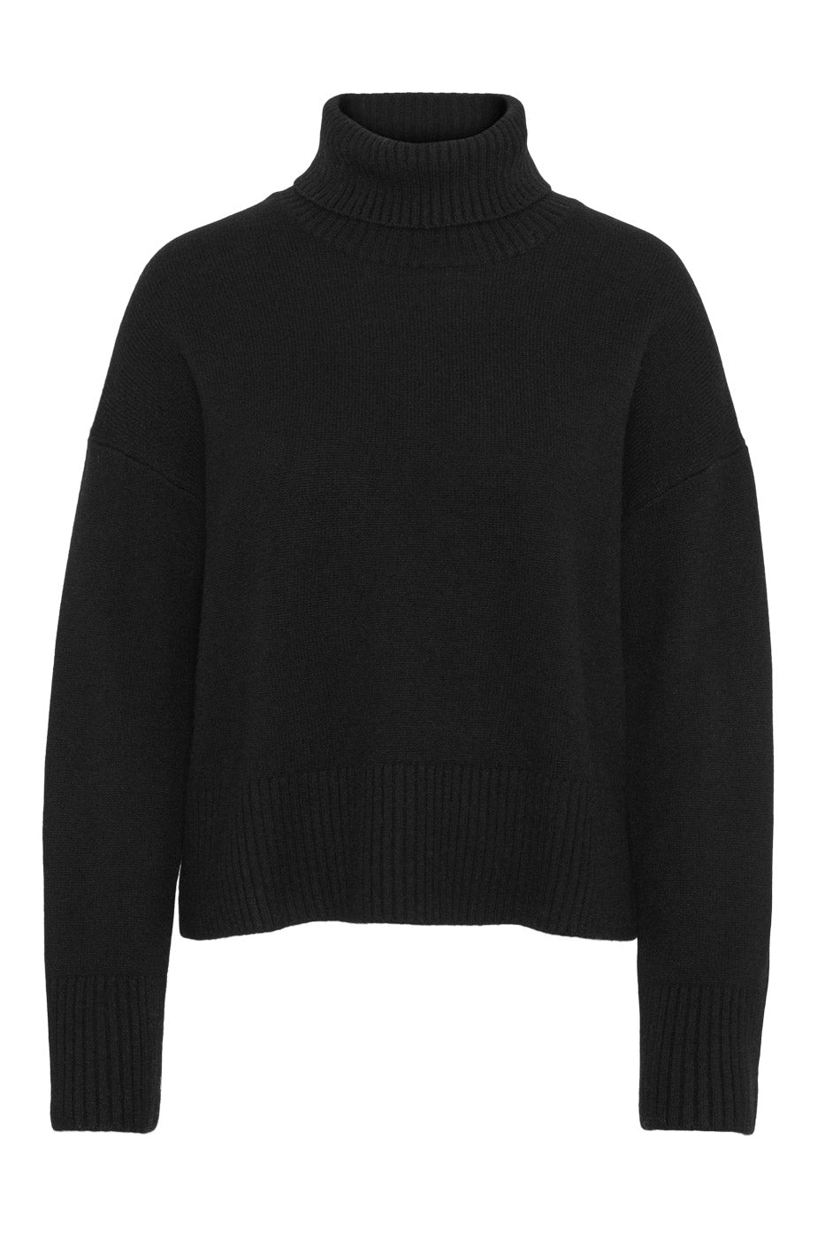 Megan ullpolo svart