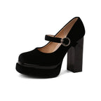 VALLORIA VELVET HEELS