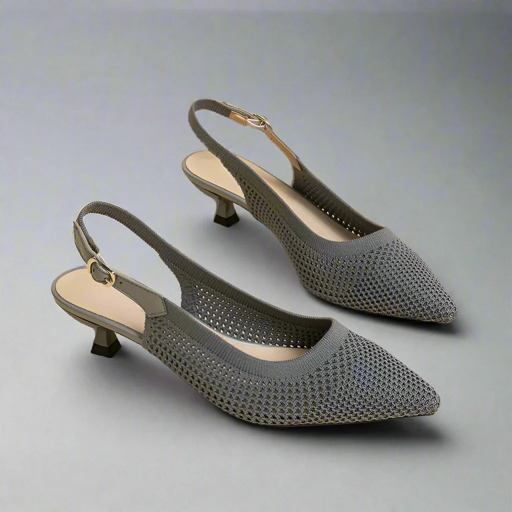 AVELINA MESH HEELS