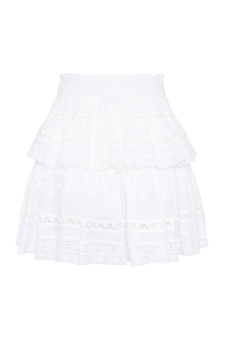 Siona minikjol vit