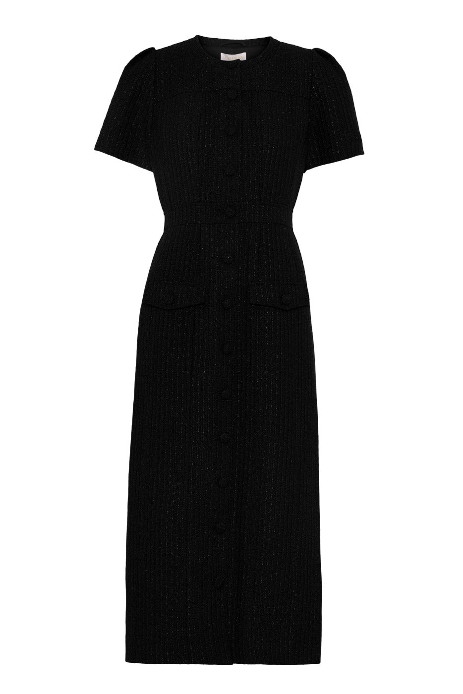 Stassie Midi Dress Svart