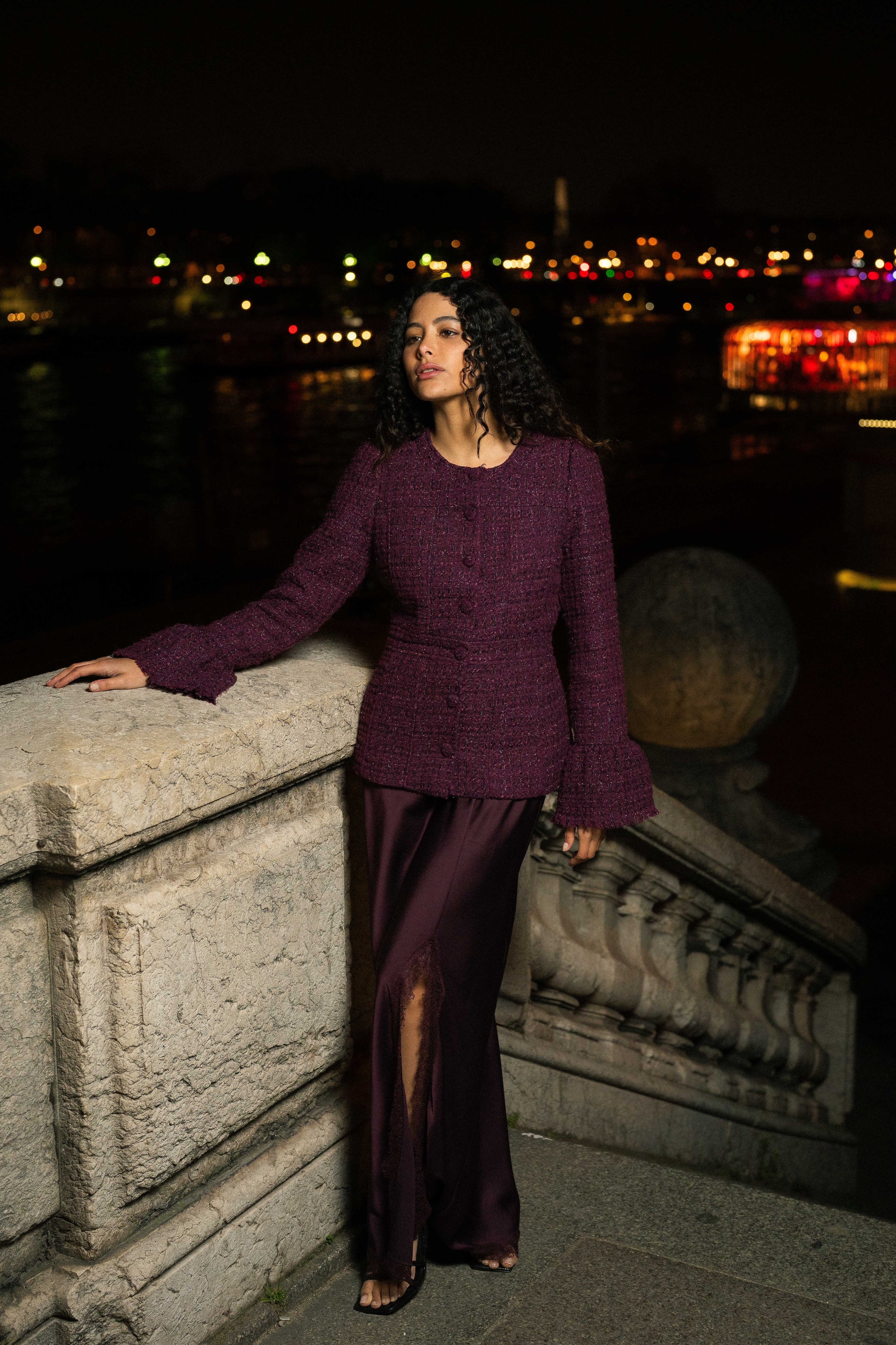 Stasya Jacket Burgundy