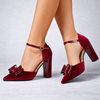 LYLA MAE BOW HEELS