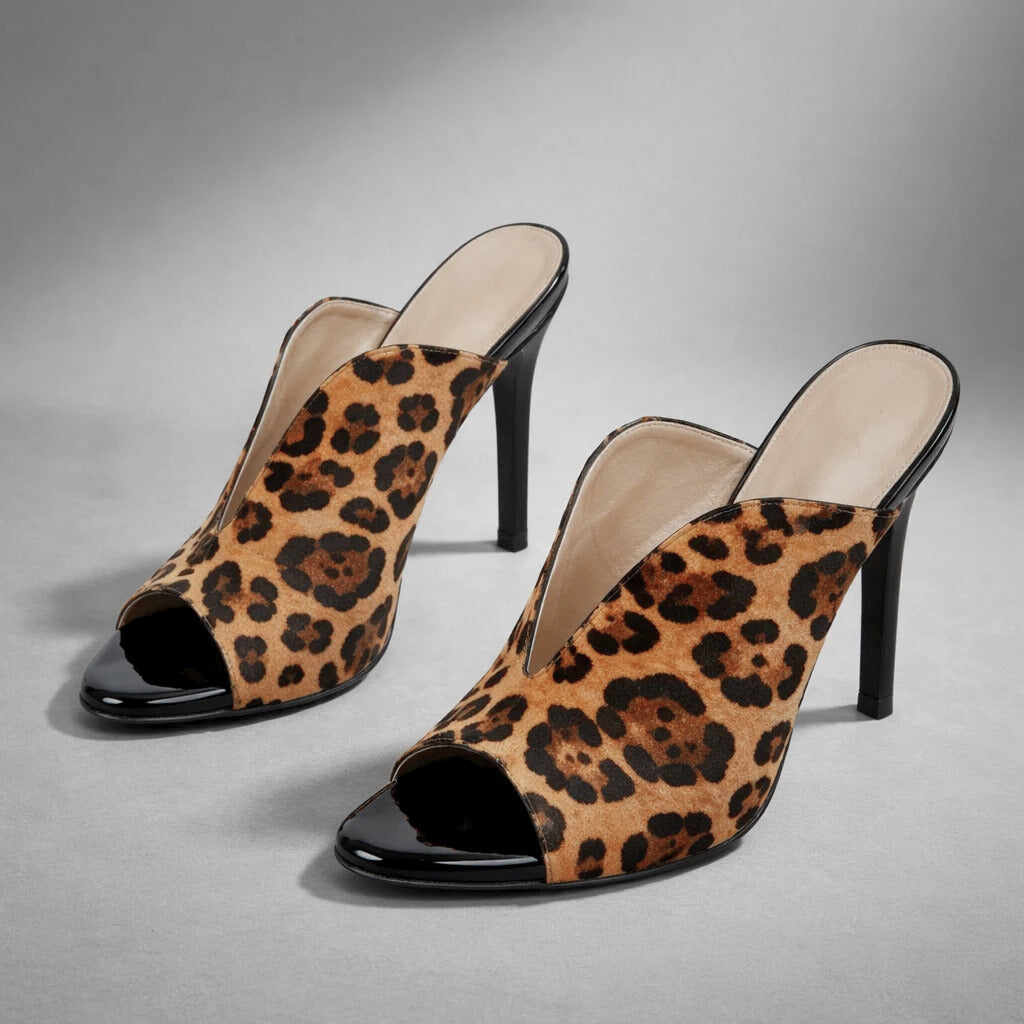 LYLA LEOPARDKLACKAR