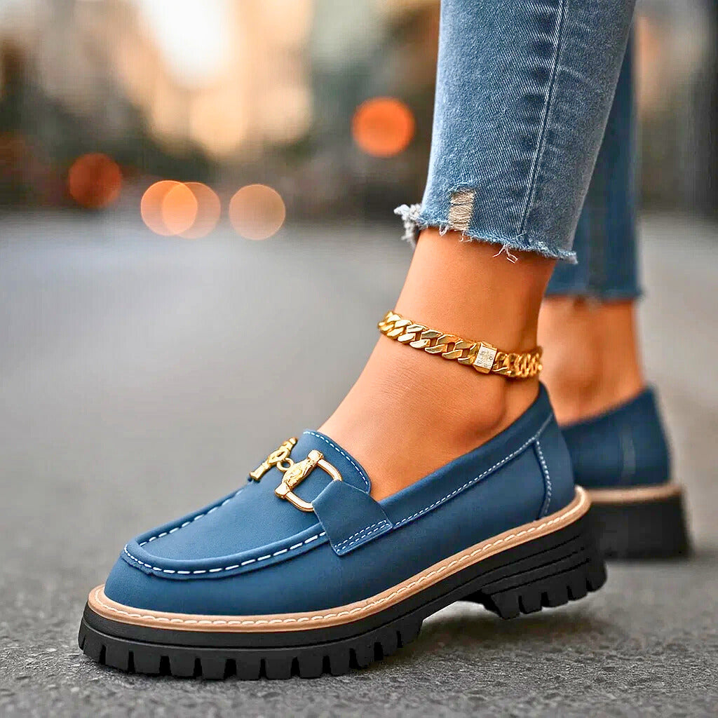 ISLA MONROE PLATFORM-LOAFERS