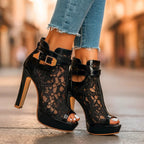 LILIANA LACE HEELS