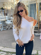 Callie Cashmere Sweater Crème
